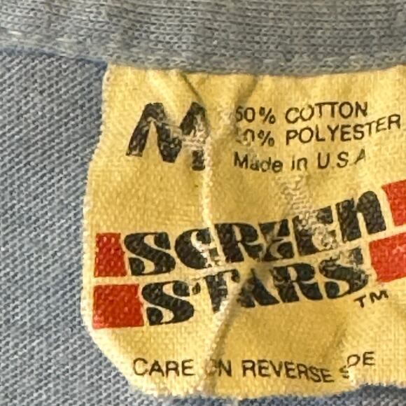 1982 Birthplace of Speed Car Show Swap Meet Single Stitch Screen Stars T-Shirt - Picture 3 of 3